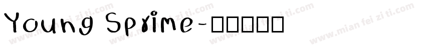 Young Sprime字体转换